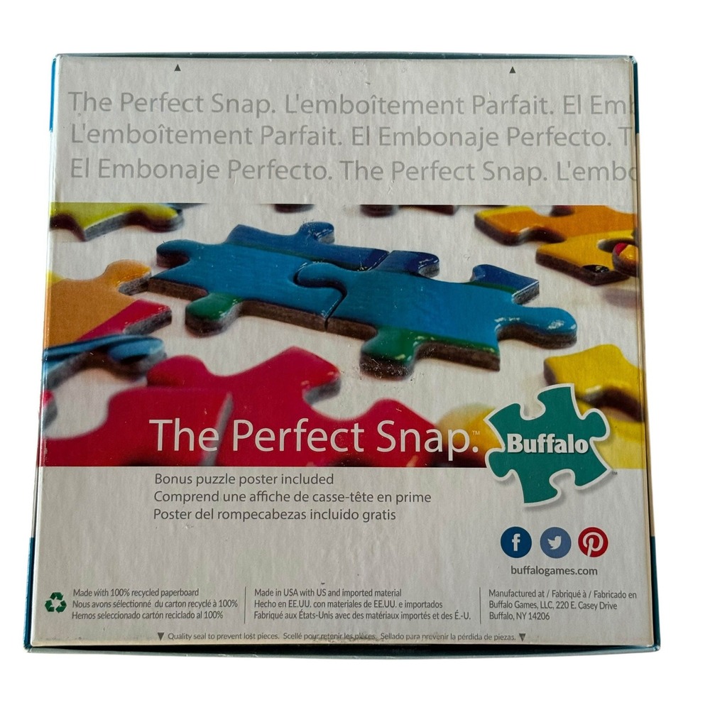 Buffalo Charles Wysocki Rally at Dandelion Mill 1000 Pc Puzzle UNCOUNTED - Picture 3 of 11